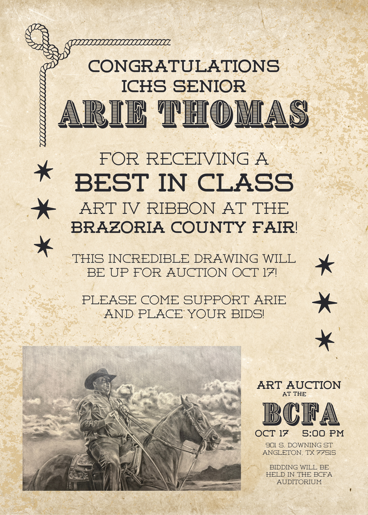 flyer for auction