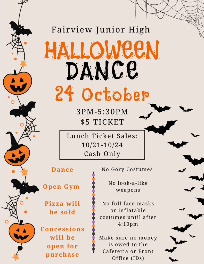 FJH Halloween Dance 10/24/25