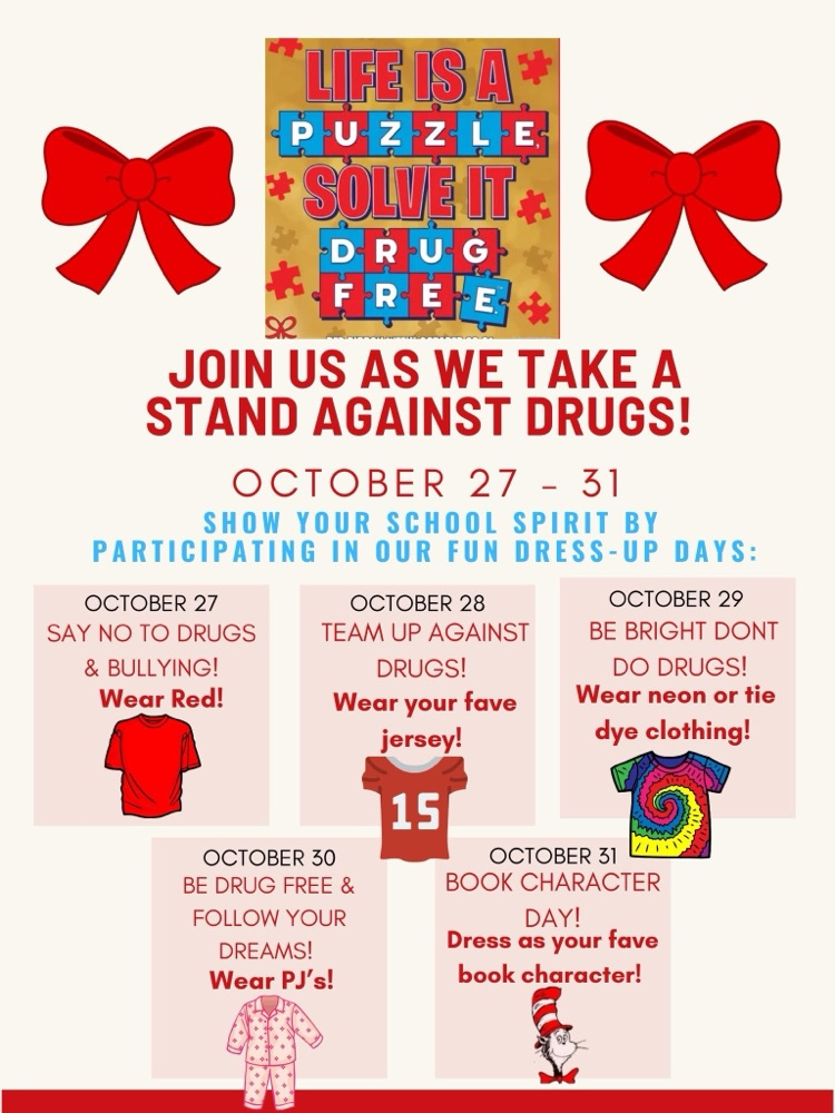 Red Ribbon Week flyer