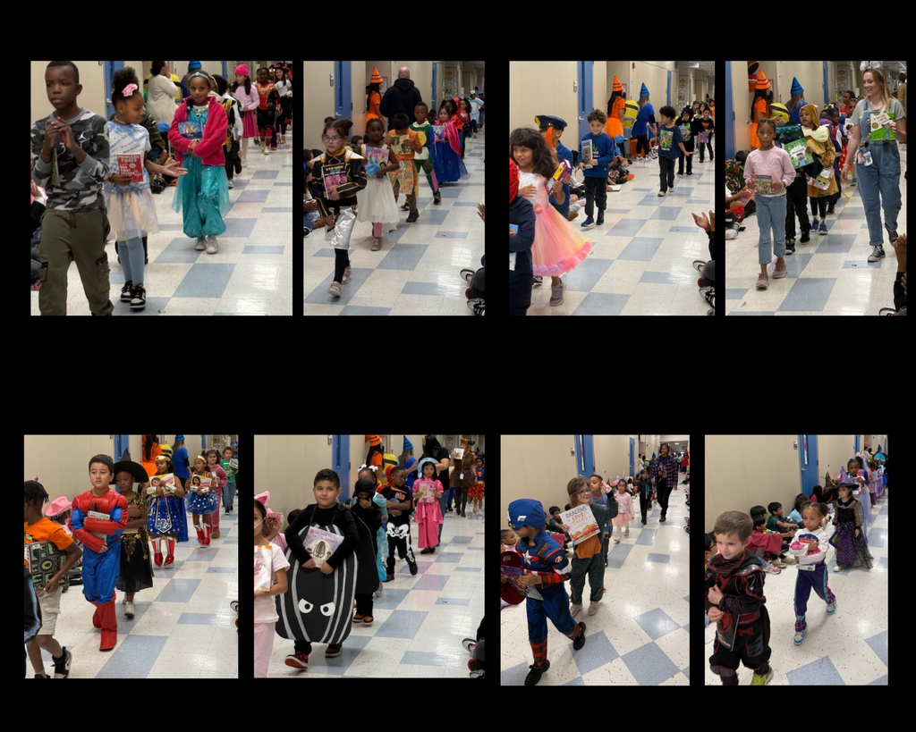 Photo collage Halloween Parade