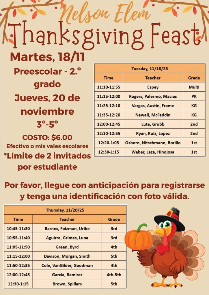 Thanksgiving feast flyer