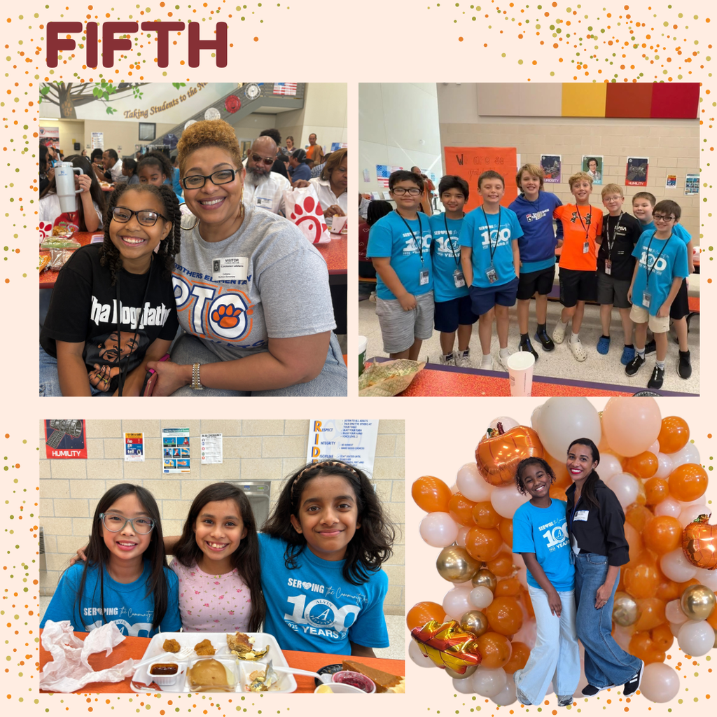 Happy Thanksgiving. Thanksgiving family lunches - fifth