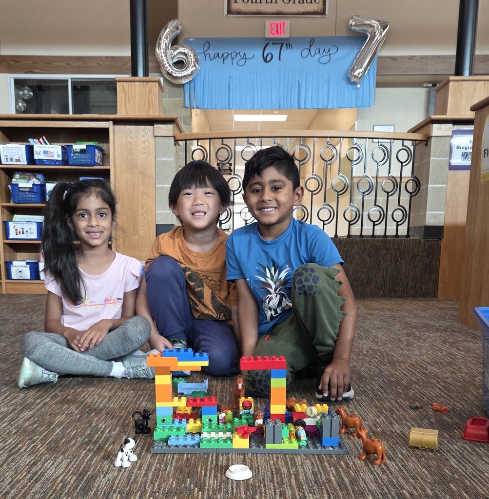 67th day of school pics