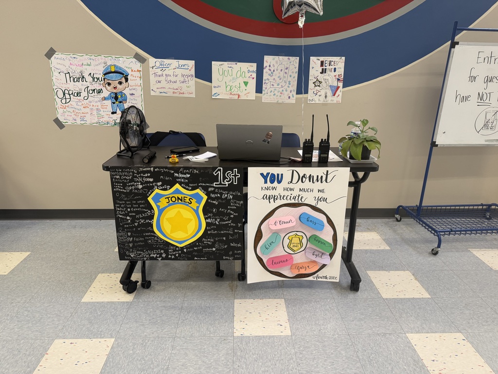 Officer Jones’ desk!