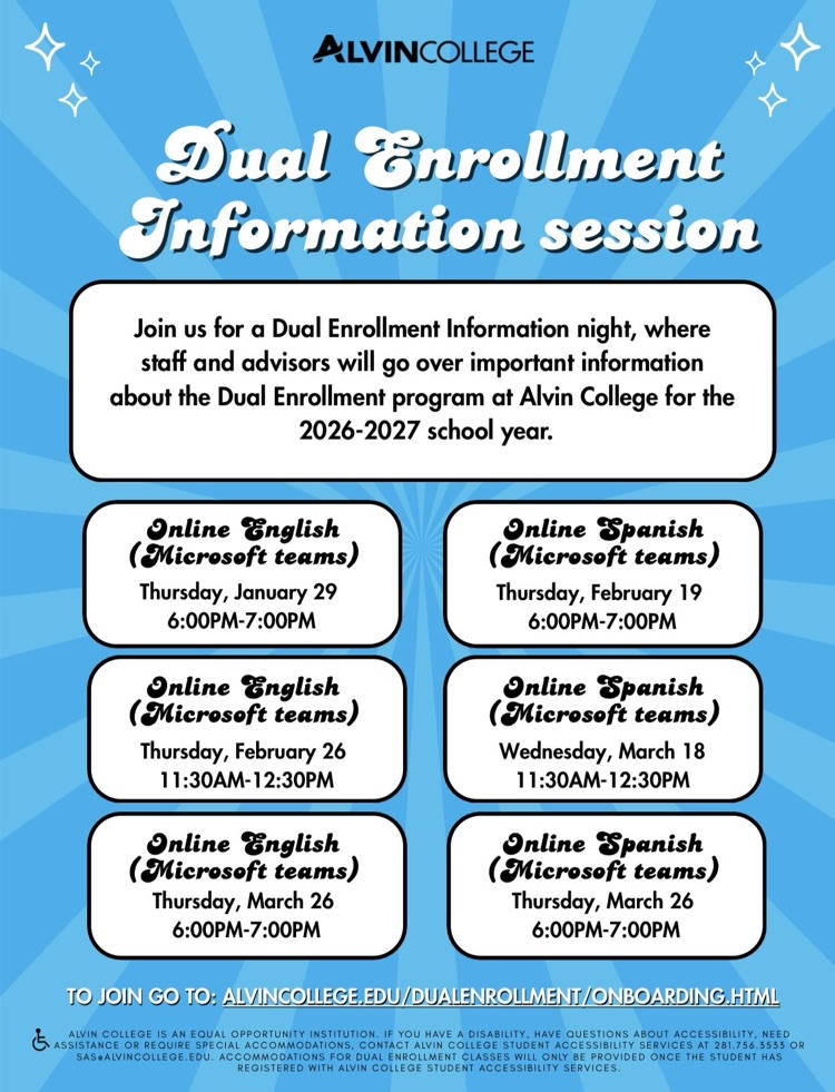 dual enrollment information