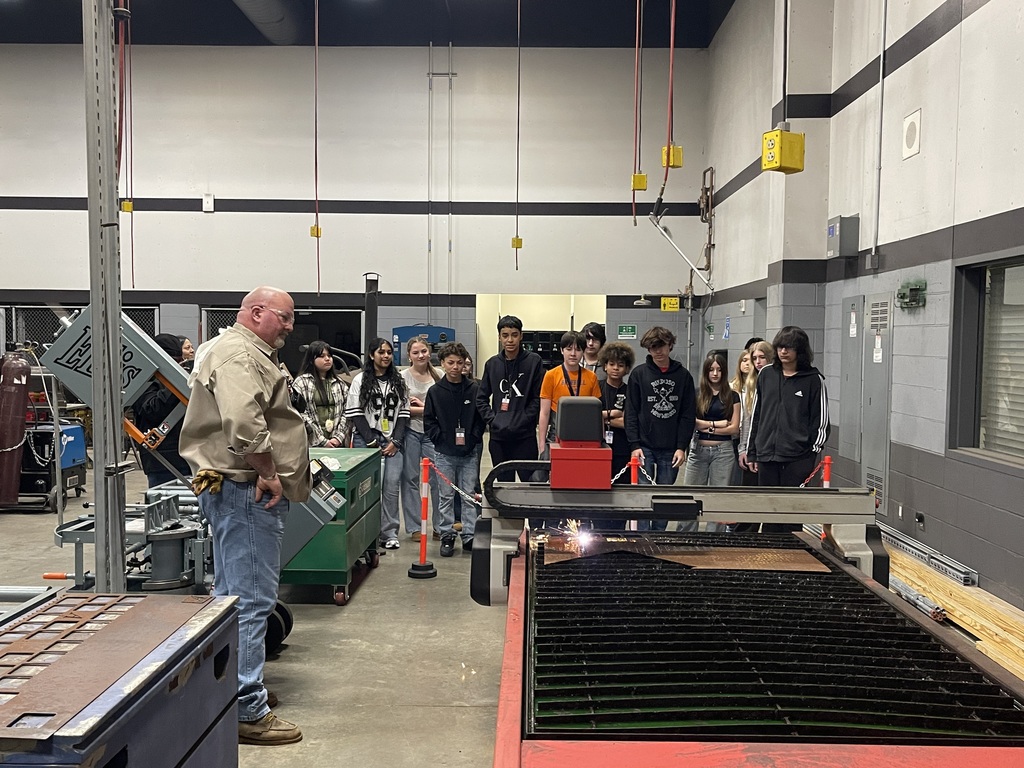 Welding 8th grade tour