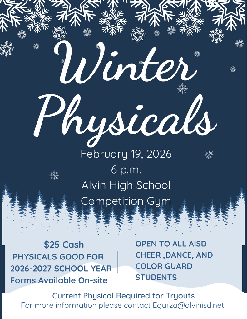 Winter Sports Physicals - Feb. 19th at AHS
