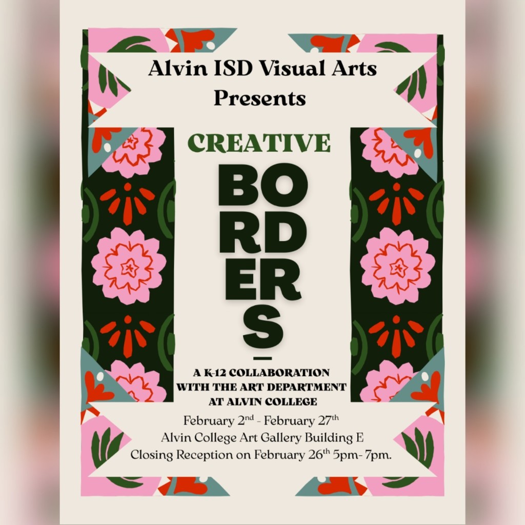 creative borders poster