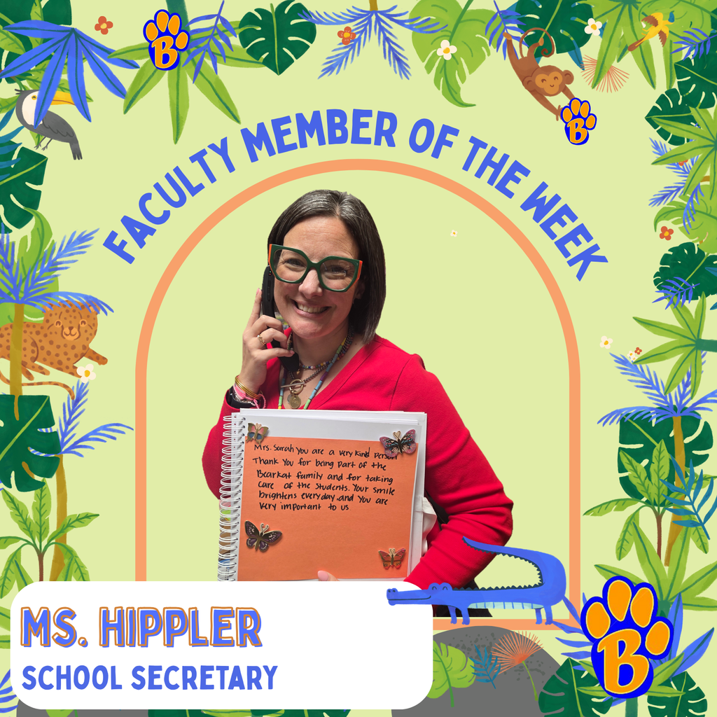 Ms. Hippler; Faculty Member of the Week