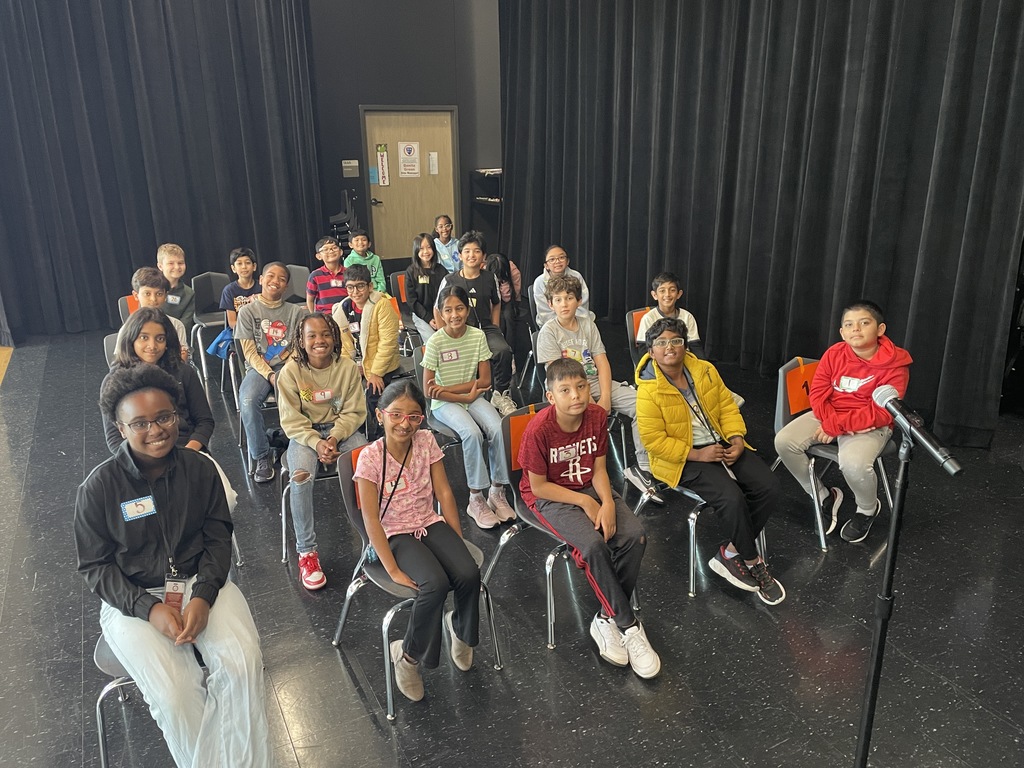 School Spelling Bee participants