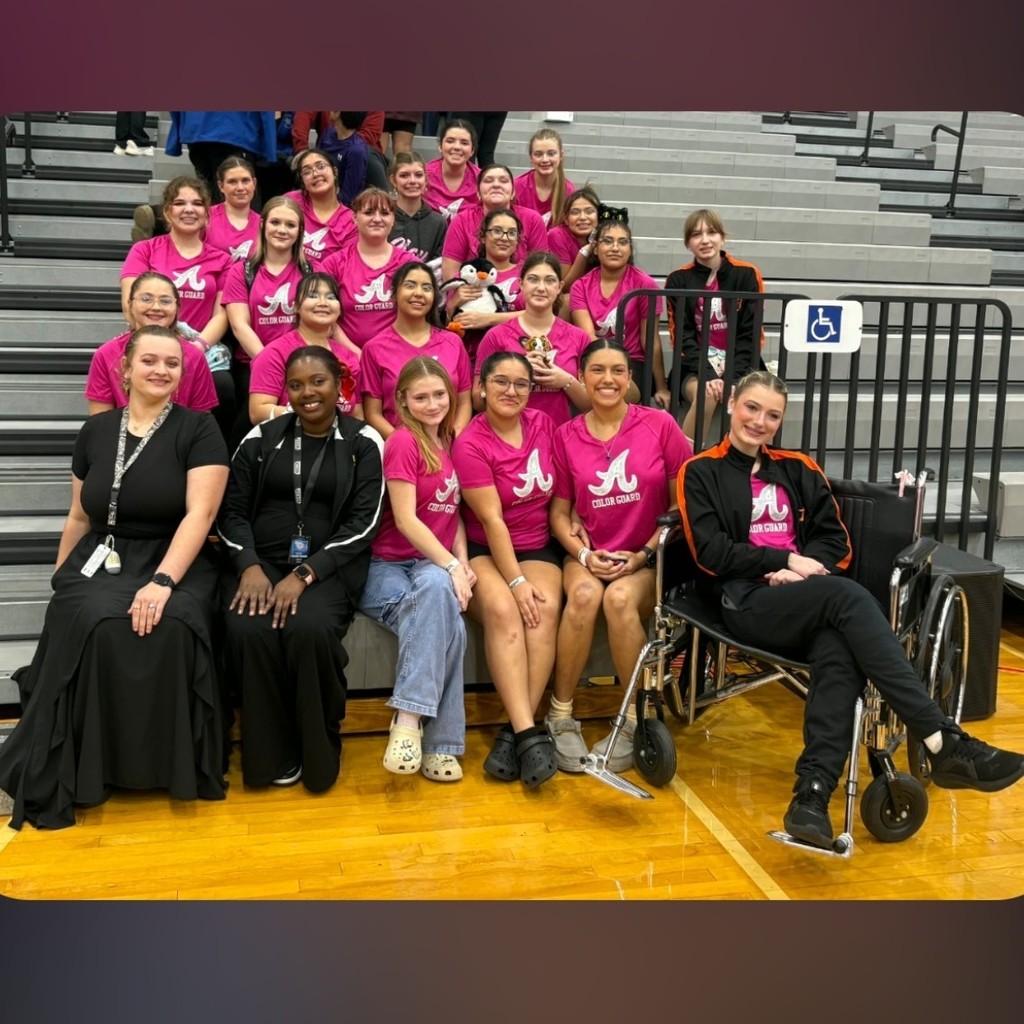 Varsity and JV Colorguard