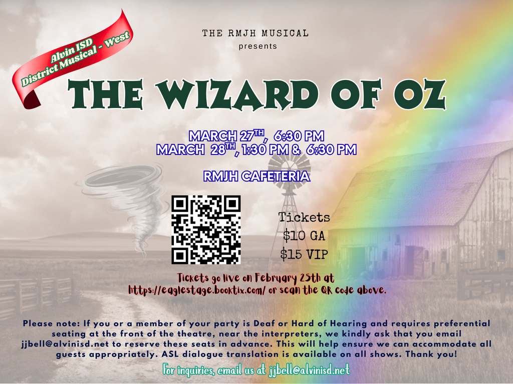 Wizard of Oz Flyer
