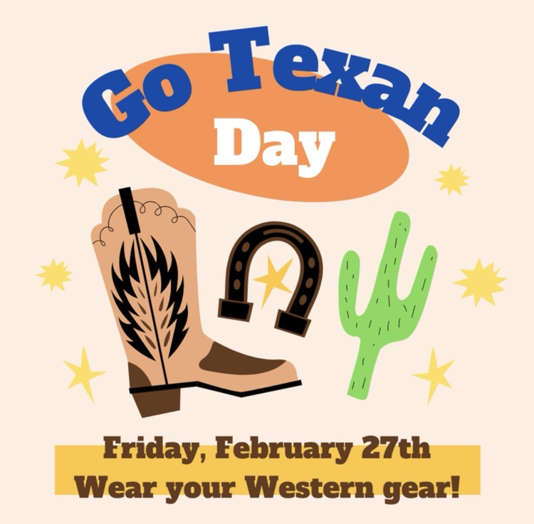 Go Texan Day flyer