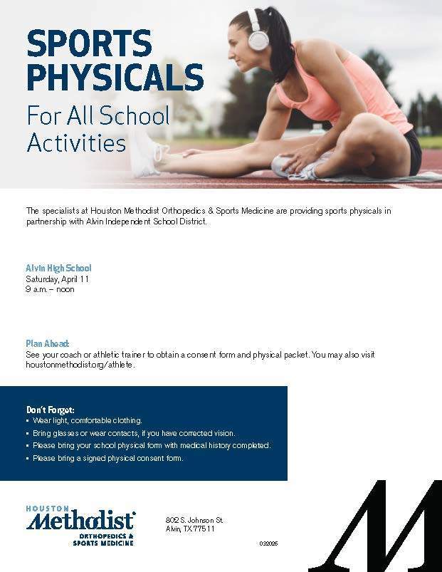Houston Methodist Sports Physical