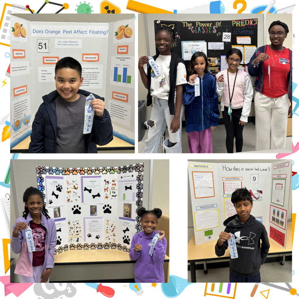 SBE Science Fair winners