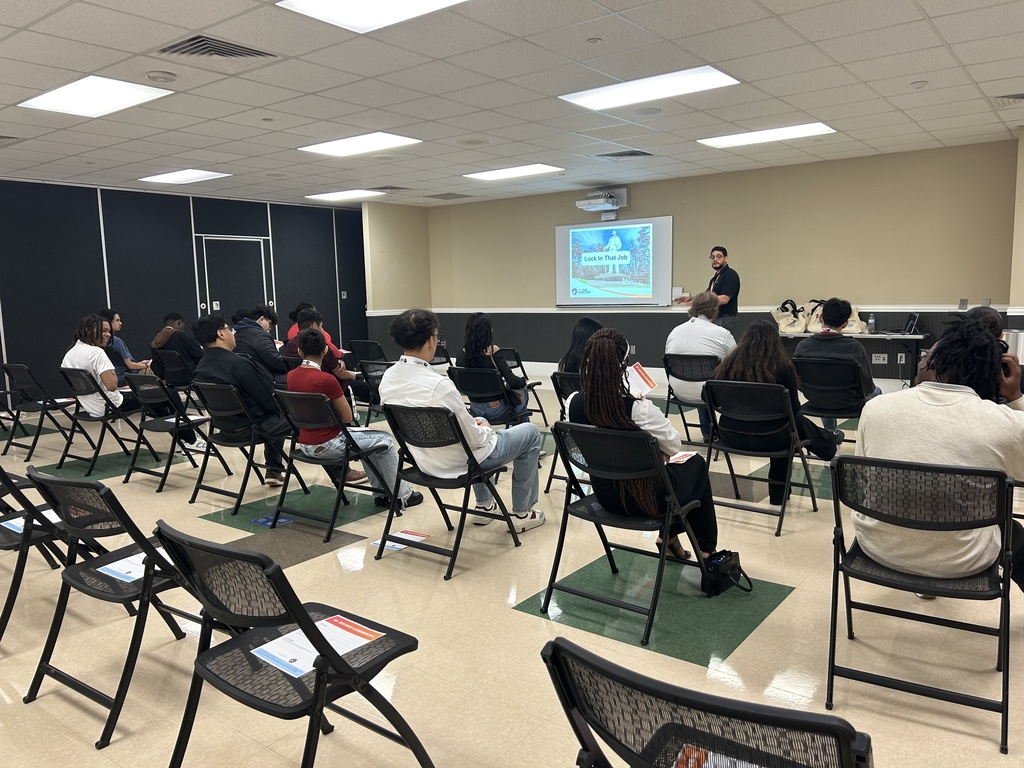 JBH student participating in the jobs yall event