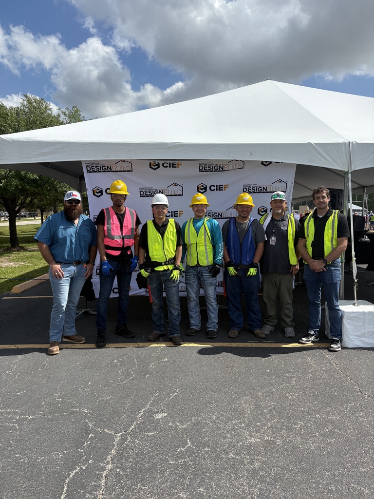 Students competing in the CIEF Home Build Design Shed Competition 