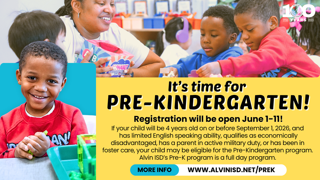 Pre-K Registration Flyer