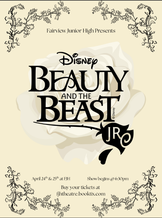 Get your tickets! Beauty & the Beast Jr presented by FJH Theater!