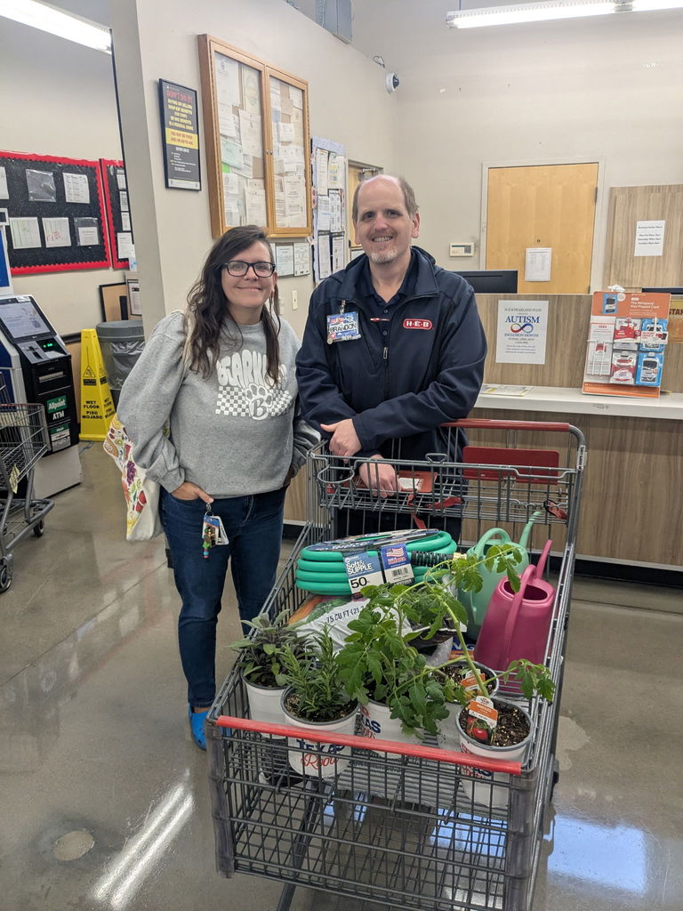 HEB Garden donation