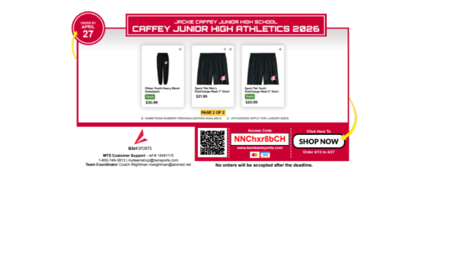 Boys Athletic Attire