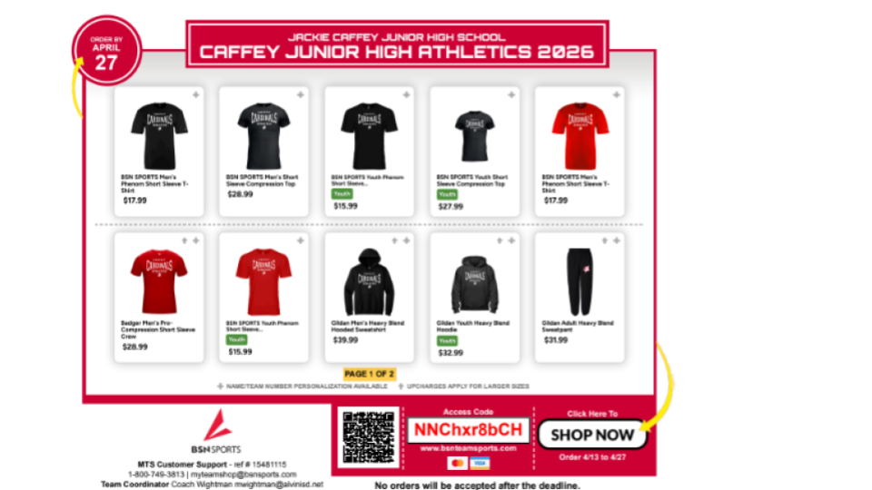 Boys Athletic Attire