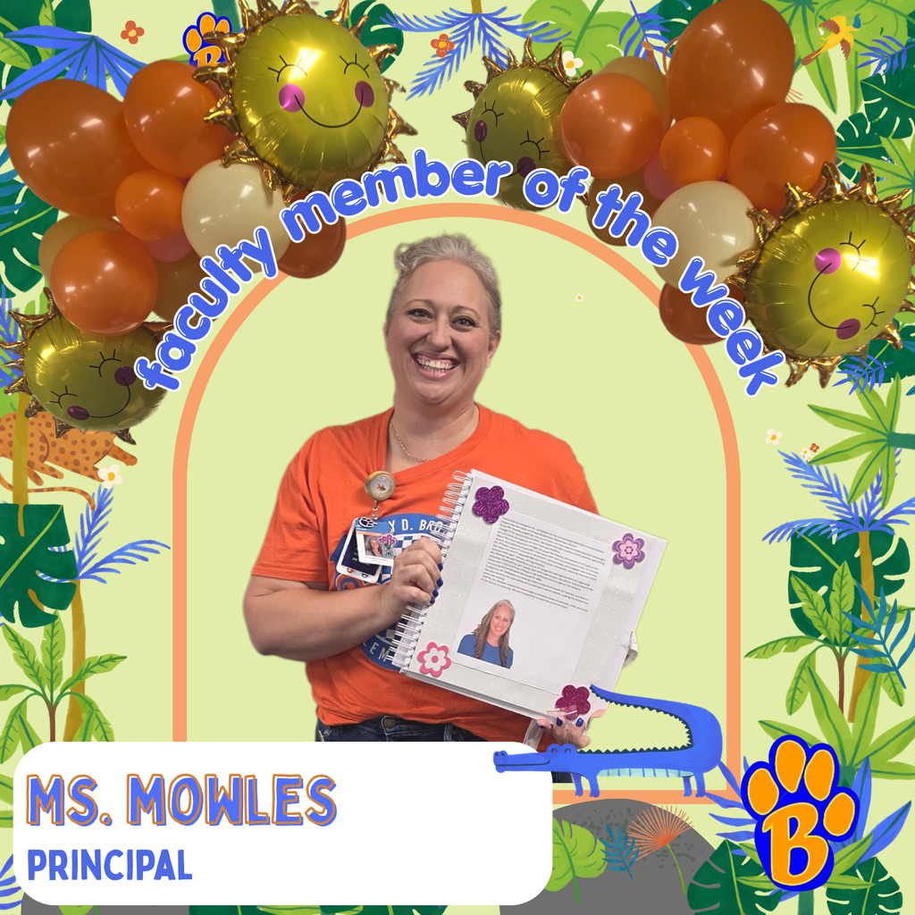 faculty member of the week: Ms. Mowles, principal