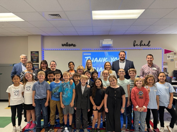 Students who participated in the Shark Tank