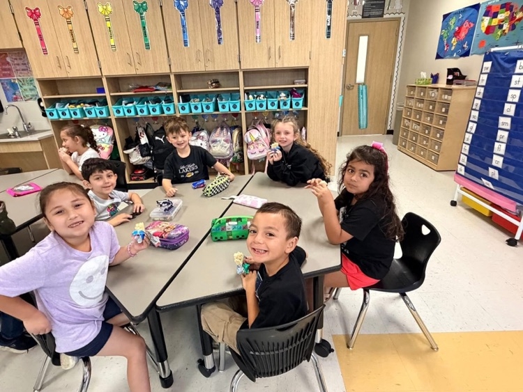 students with slushies