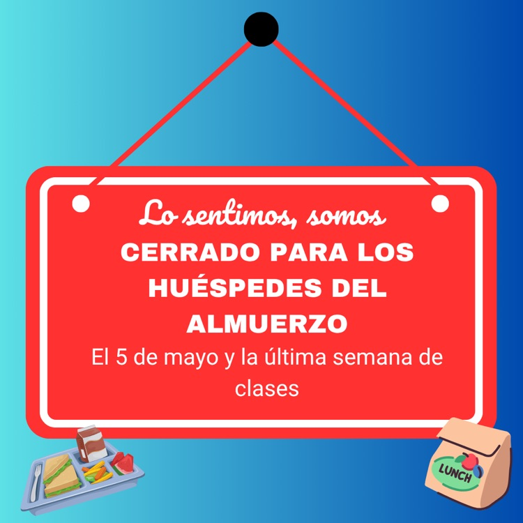 lunch flyer (Spanish)