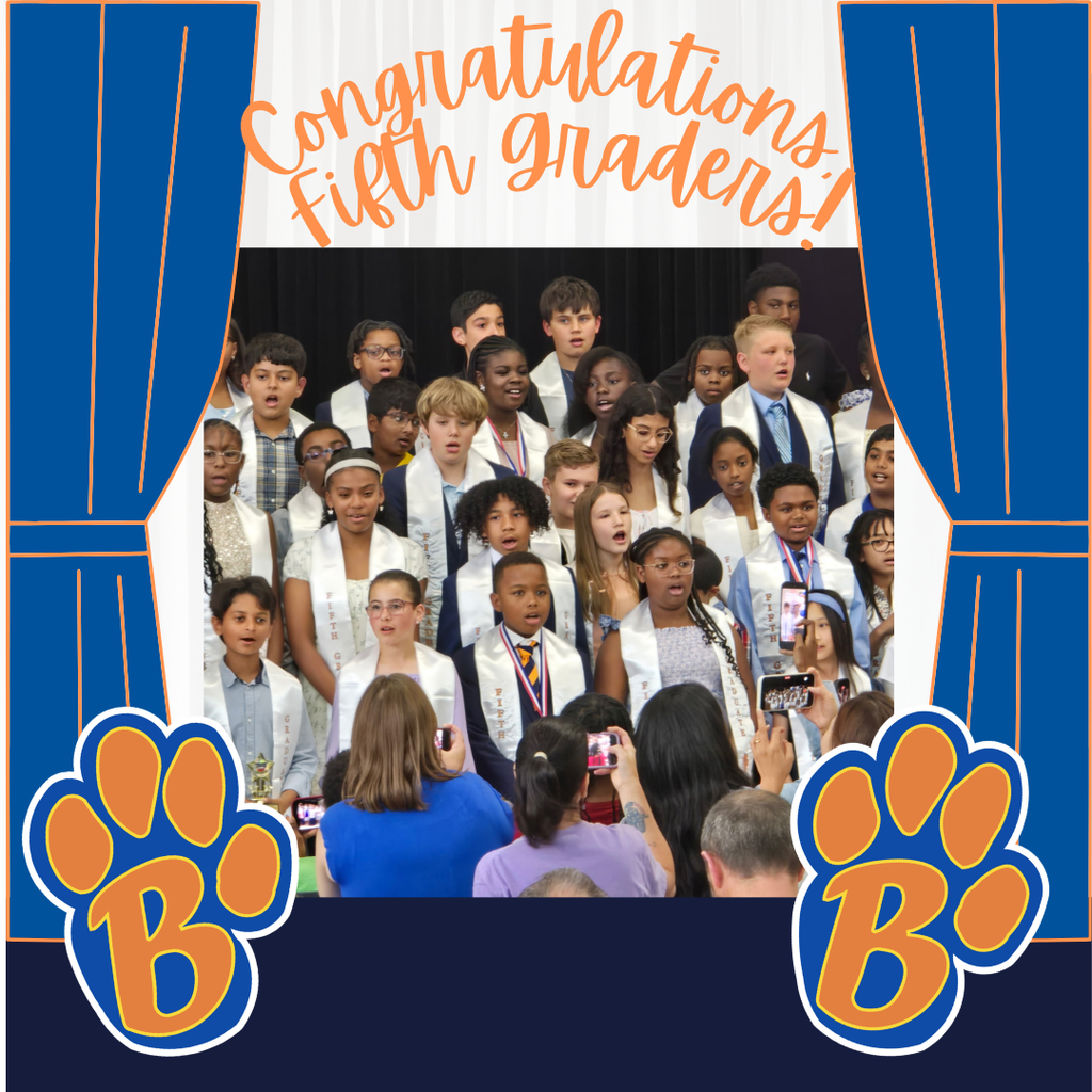 Congratulations Fifth Graders!