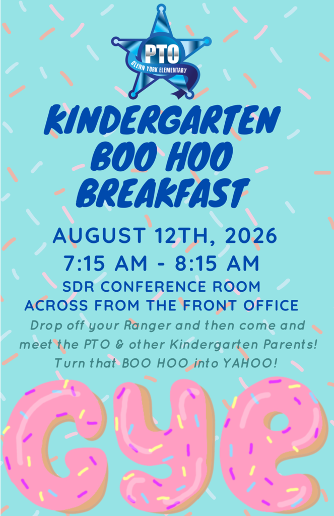 Kindergarten Parent Boo Hoo Breakfast Flyer