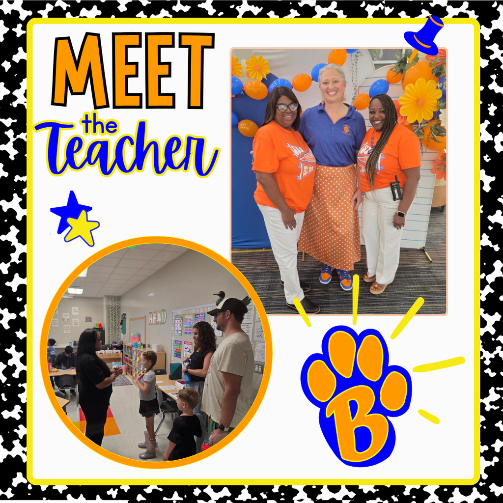 Meet the Teacher.  Staff, parents and students meeting and posing for pictures at Meet the Teacher Night.