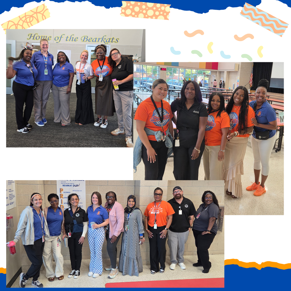 Staff ready  to welcome kindergarten on their first day back