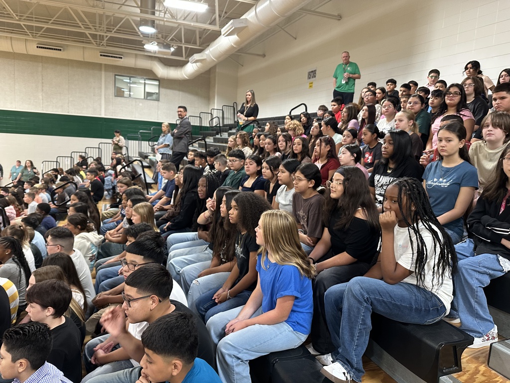 Students at Pep Rally
