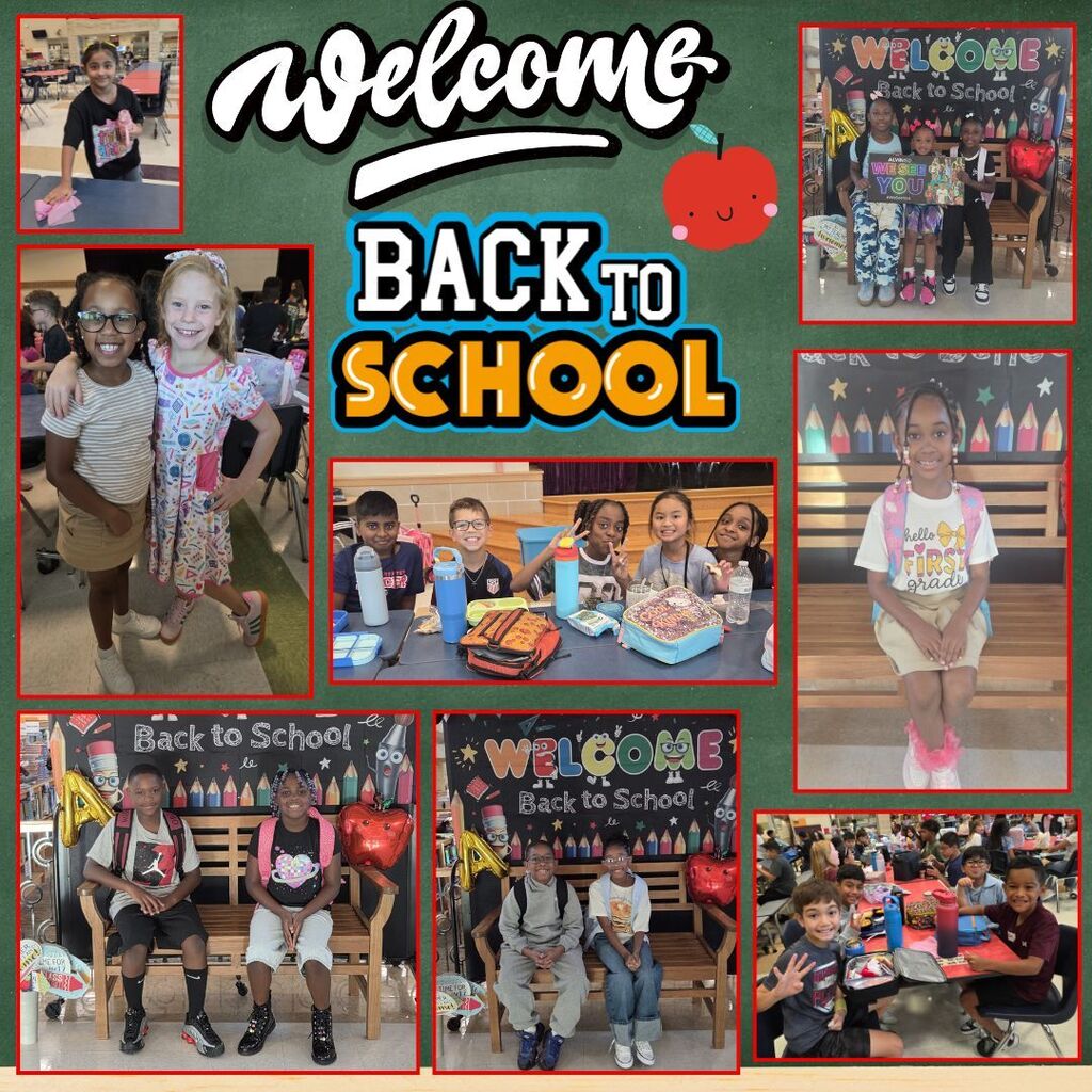 Back to School Picture Collage