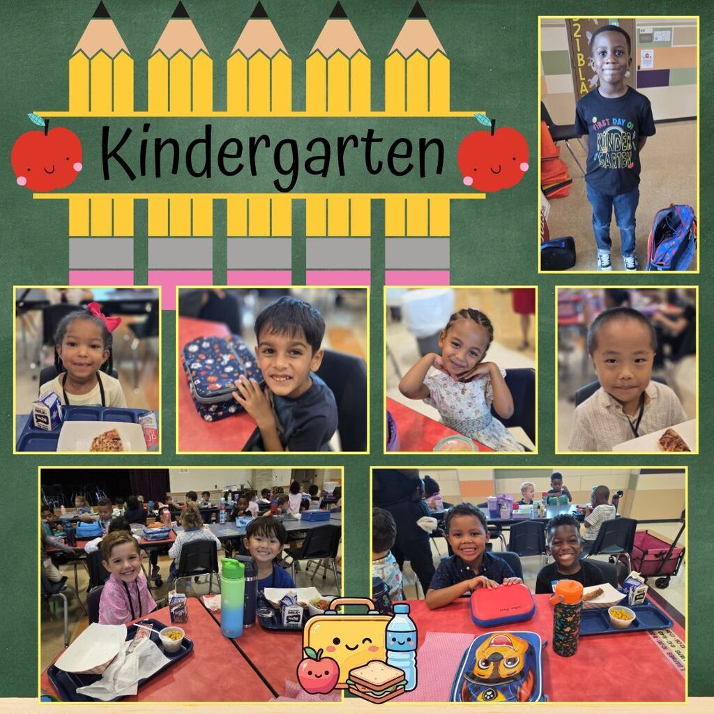 Kinder Transition Day Collage