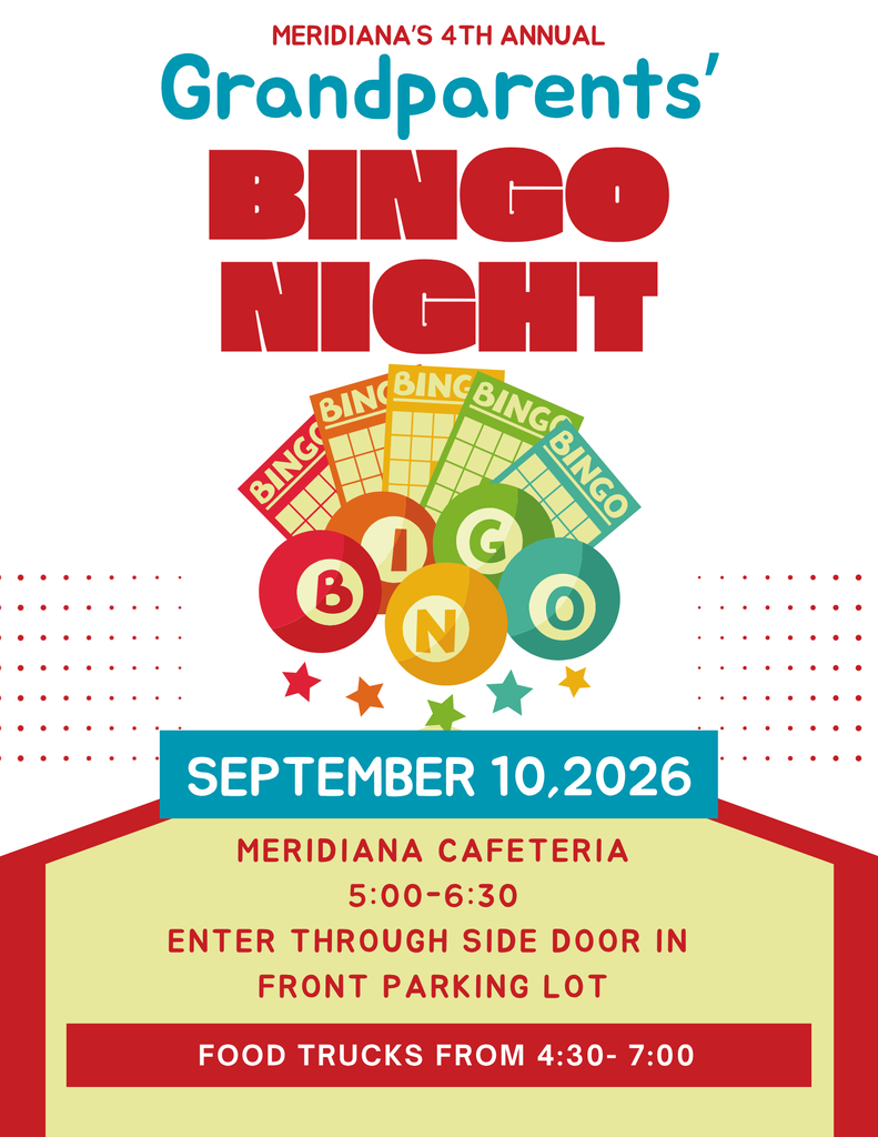 Grandparents' Bingo Flyer