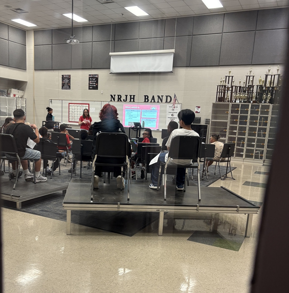 Tuning up for a great year in band!