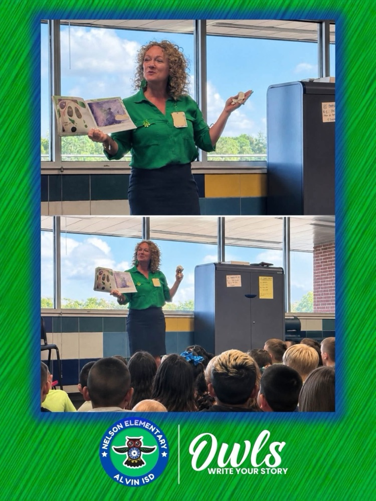 Mrs. Buford reading aloud to second grade.