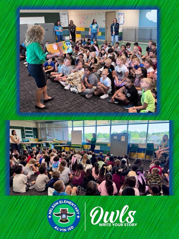 Second graders enjoying the read aloud.
