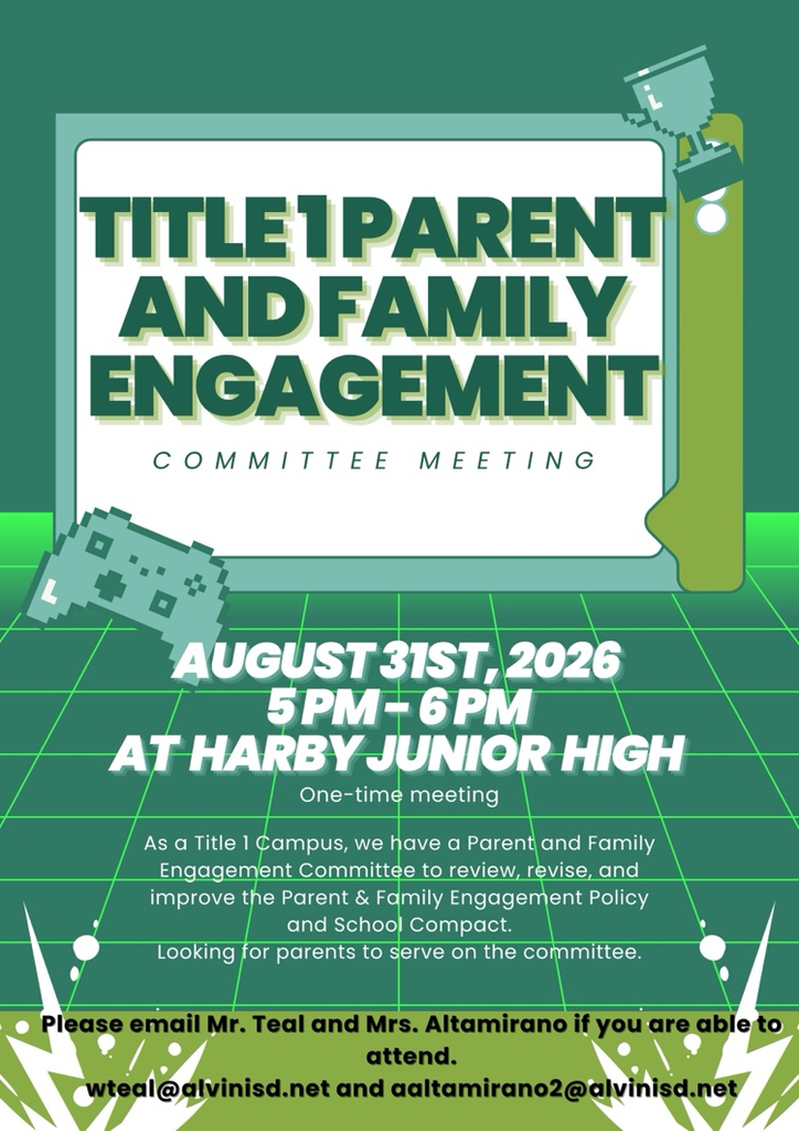 Tittle 1 Parent and Family Engagement.