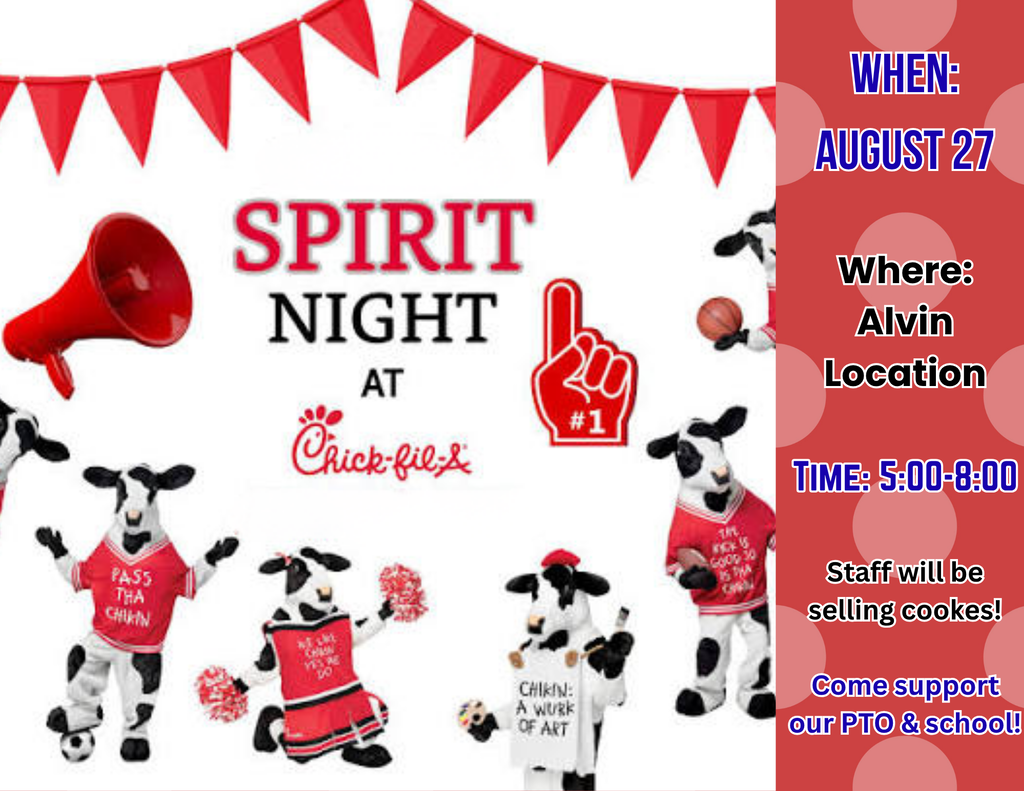 chic fil a spirit night tomorrow