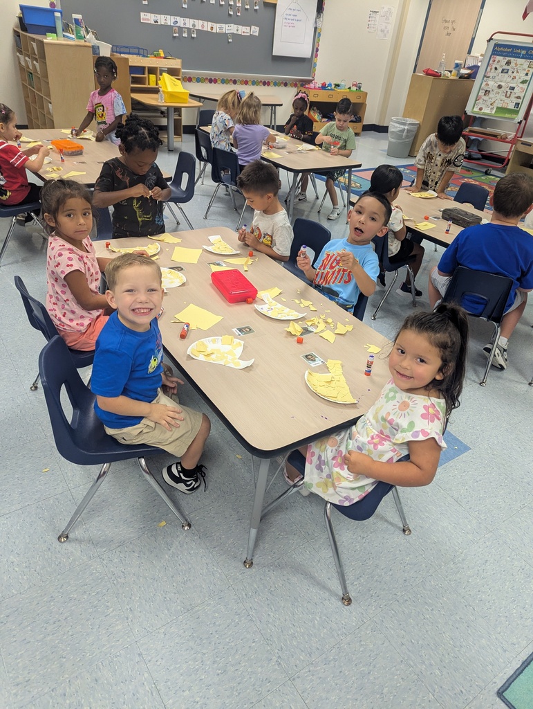 students working at table