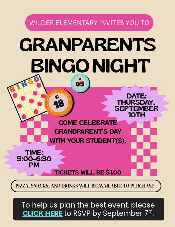 Grandparents bingo