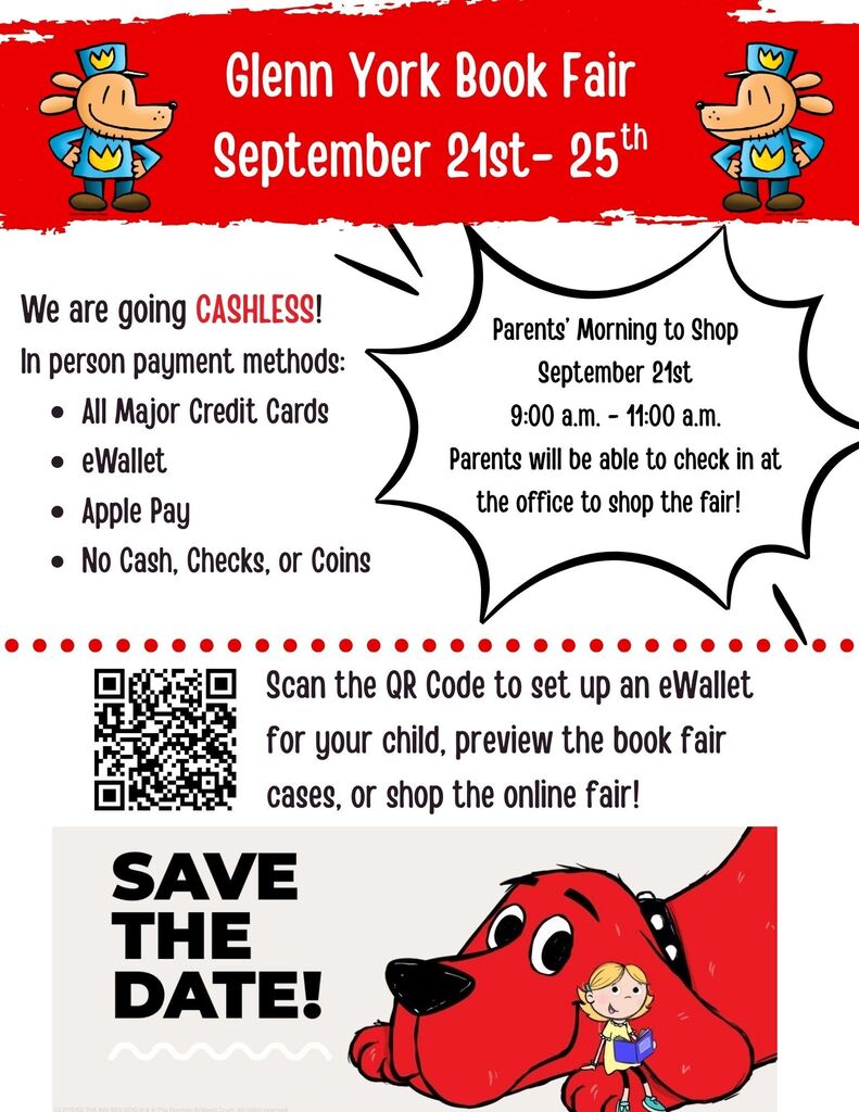 Book Fair Information Flyer