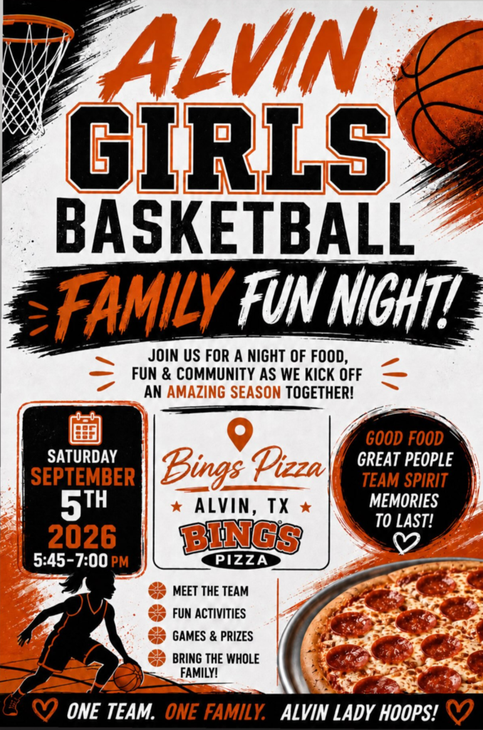 Girld Basketball flyer
