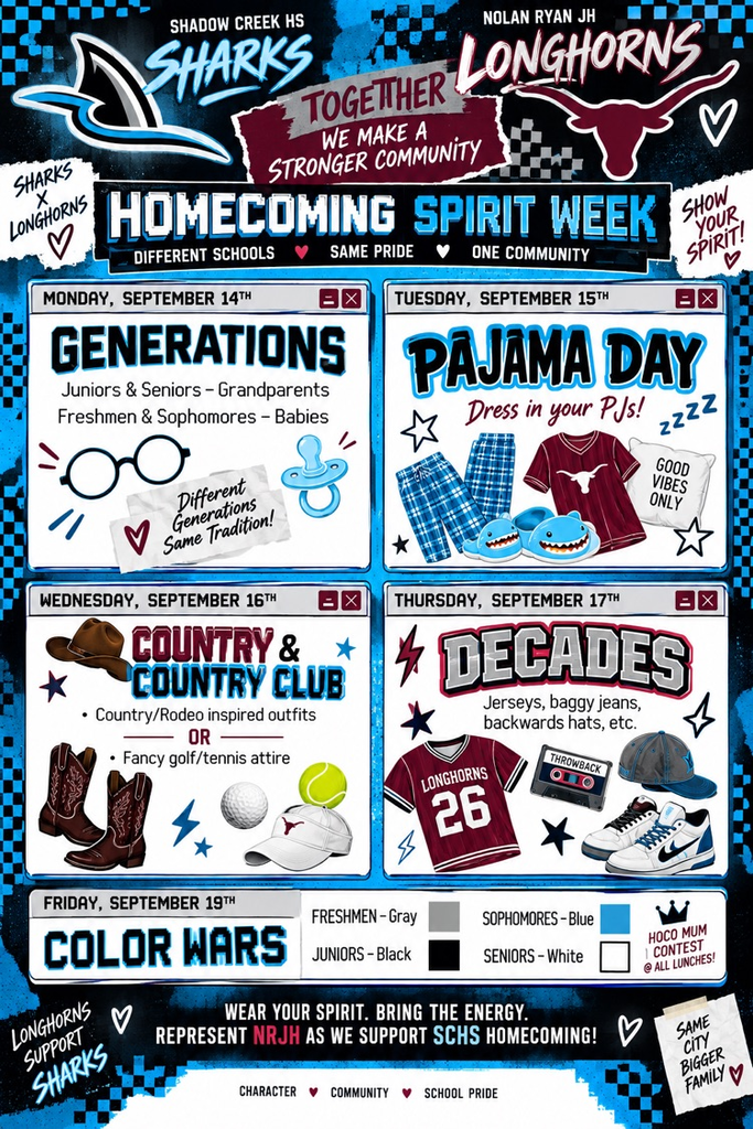 homecoming Spirit Week!
