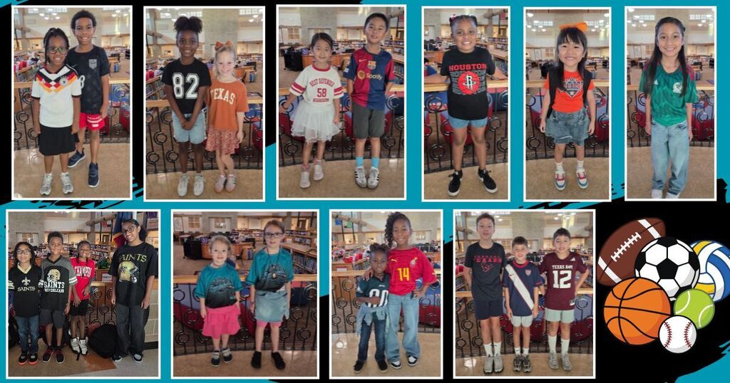 Homecoming Jersey Day - Collage of Pictures