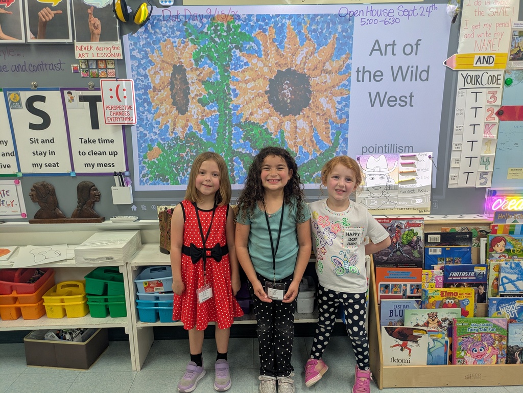 kids in dots